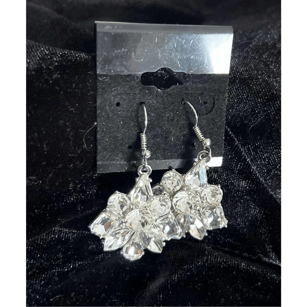 Rhinestone Dangle Earrings